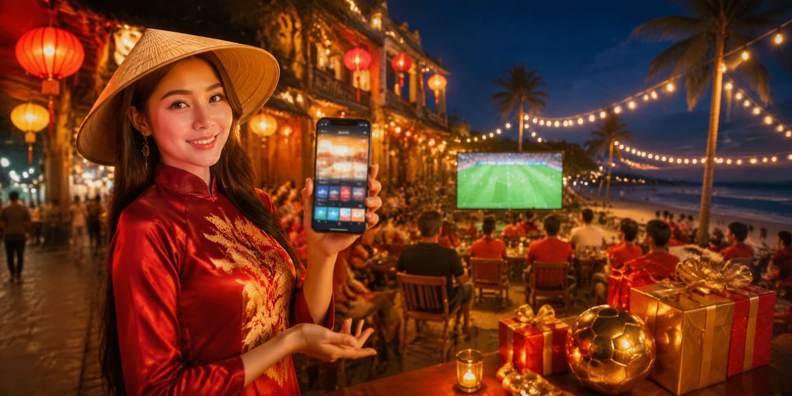 Chợ đêm Huế với không khí sôi động – tương tự cảm xúc hồi hộp khi chờ kết quả jackpot